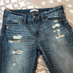 Abercrombie jeans 4 straight leg medium wash